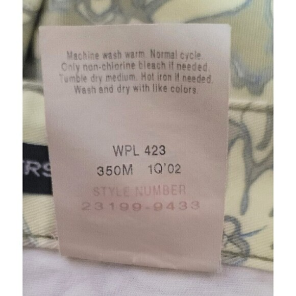 Dockers Floral Denim Capri Pants - Size 8P - Picture 11 of 11